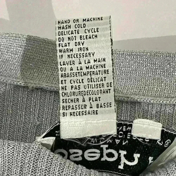 Joseph A Paris London New York 2 piece set cardigan and tank silk size large - Picture 7 of 8